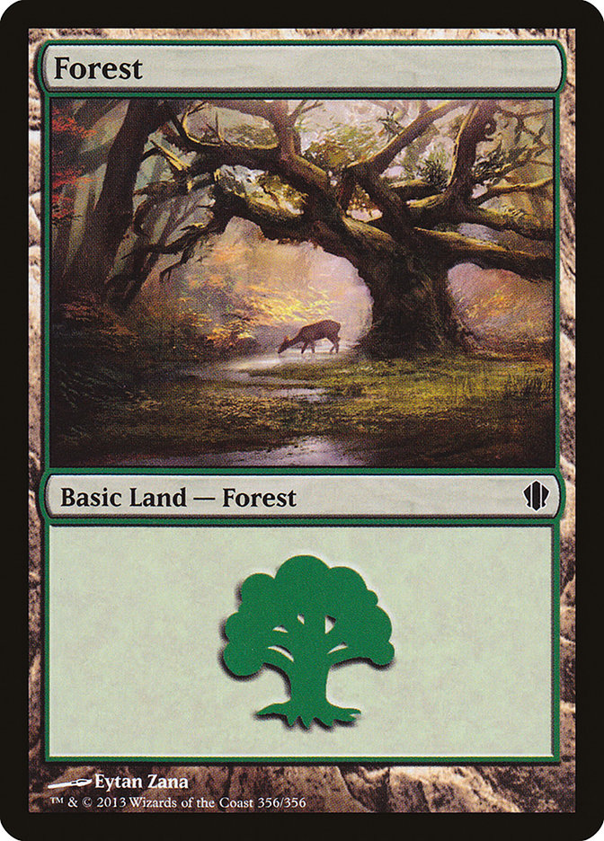 Forest (356) [Commander 2013] | Pegasus Games WI