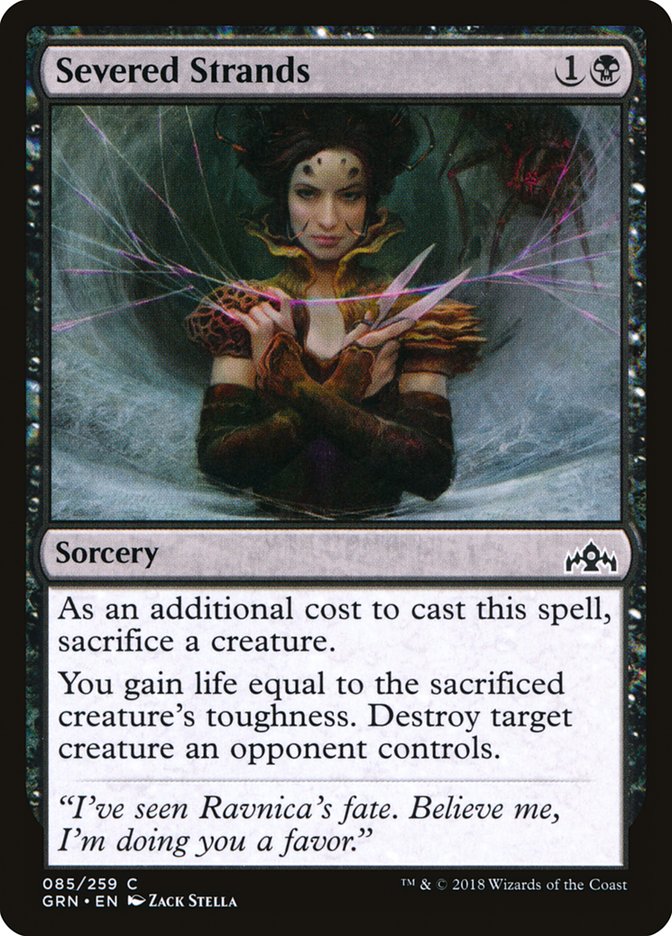 Severed Strands [Guilds of Ravnica] | Pegasus Games WI