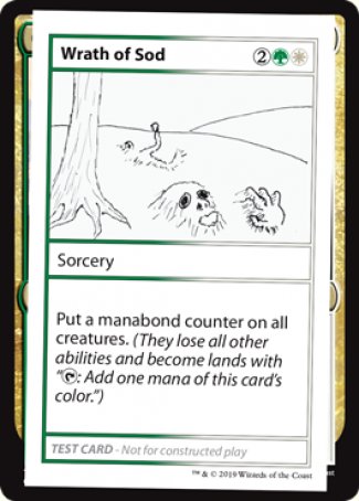 Wrath of Sod (2021 Edition) [Mystery Booster Playtest Cards] | Pegasus Games WI