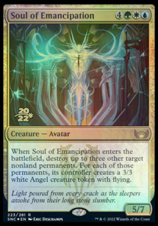 Soul of Emancipation [Streets of New Capenna Prerelease Promos] | Pegasus Games WI
