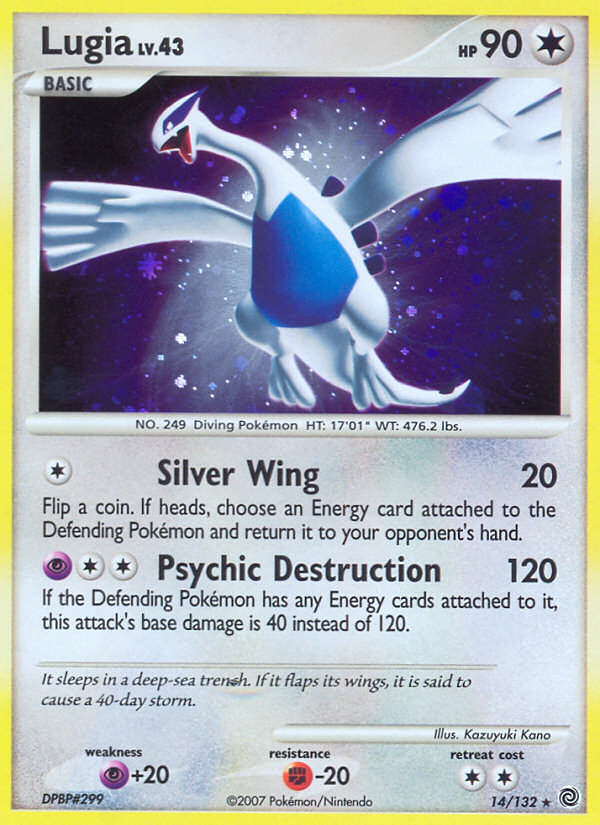 Lugia (14/132) [Diamond & Pearl: Secret Wonders] | Pegasus Games WI