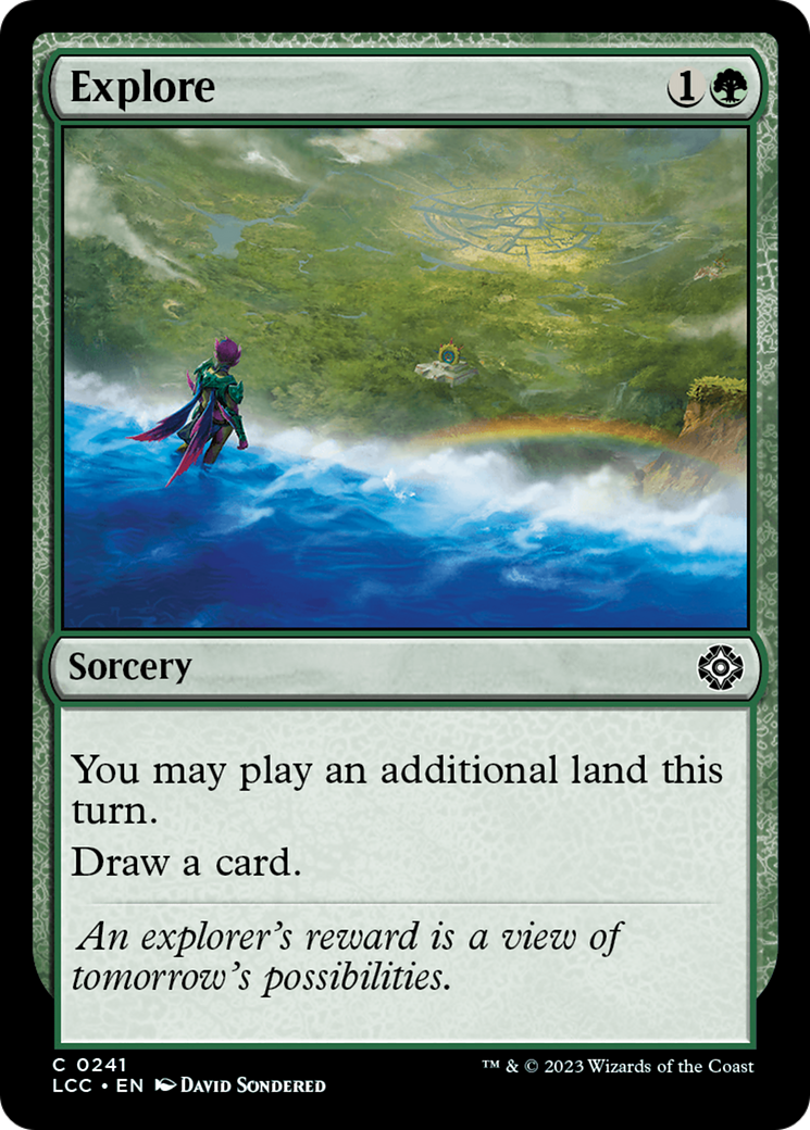 Explore [The Lost Caverns of Ixalan Commander] | Pegasus Games WI