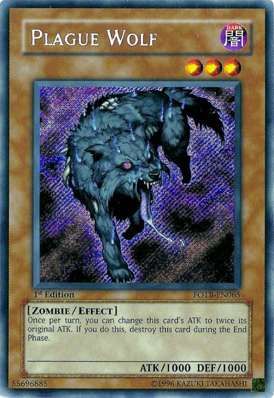 Plague Wolf [FOTB-EN065] Secret Rare | Pegasus Games WI