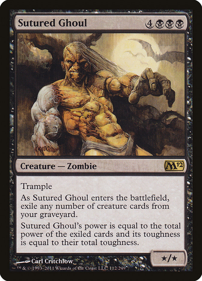 Sutured Ghoul [Magic 2012] | Pegasus Games WI