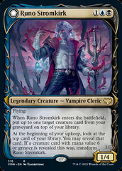 Runo Stromkirk // Krothuss, Lord of the Deep (Showcase Fang Frame) [Innistrad: Crimson Vow] | Pegasus Games WI