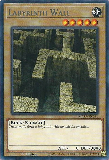 Labyrinth Wall [MAZE-EN031] Rare | Pegasus Games WI