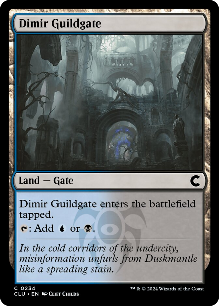 Dimir Guildgate [Ravnica: Clue Edition] | Pegasus Games WI