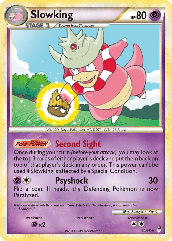 Slowking (32/95) [HeartGold & SoulSilver: Call of Legends] | Pegasus Games WI