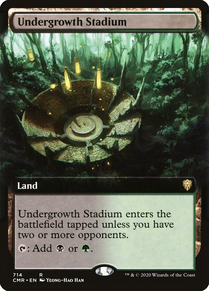 Undergrowth Stadium (Extended Art) [Commander Legends] | Pegasus Games WI