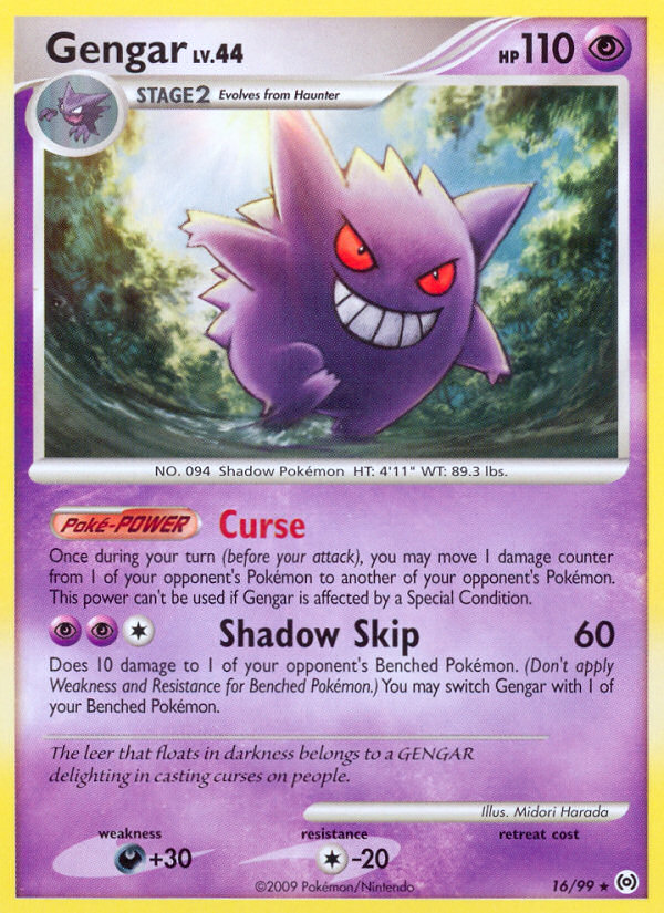 Gengar (16/99) [Platinum: Arceus] | Pegasus Games WI