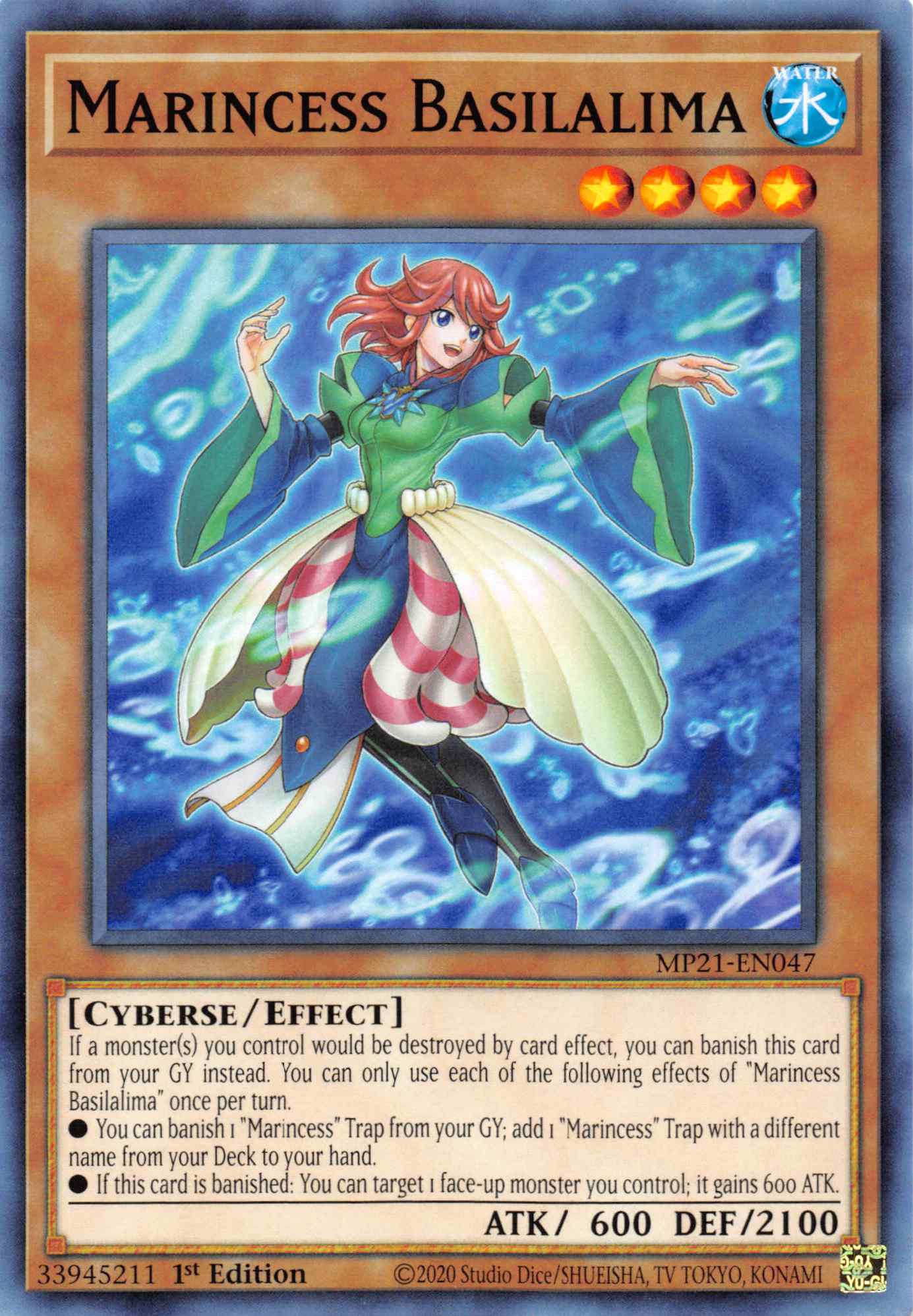 Marincess Basilalima [MP21-EN047] Common | Pegasus Games WI