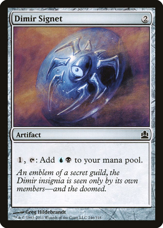 Dimir Signet [Commander 2011] | Pegasus Games WI