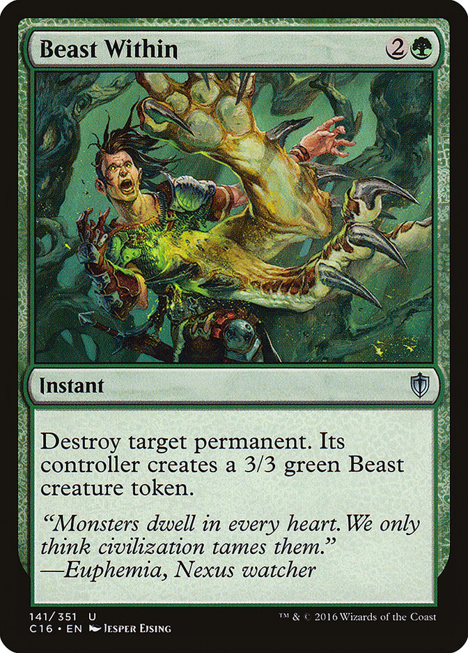 Beast Within [Commander 2016] | Pegasus Games WI
