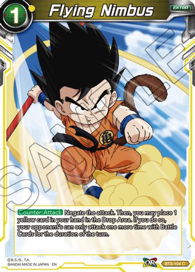 Flying Nimbus (Reprint) (BT3-104) [Battle Evolution Booster] | Pegasus Games WI