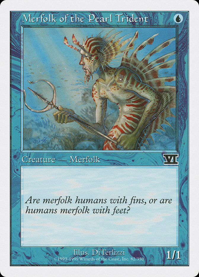 Merfolk of the Pearl Trident [Classic Sixth Edition] | Pegasus Games WI