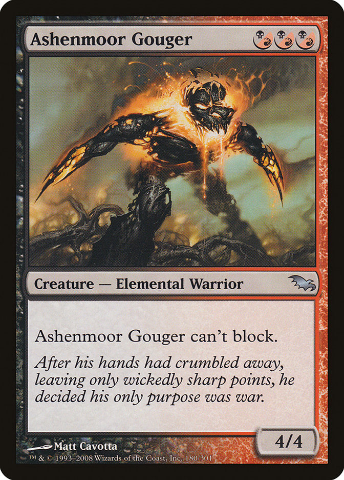 Ashenmoor Gouger [Shadowmoor] | Pegasus Games WI