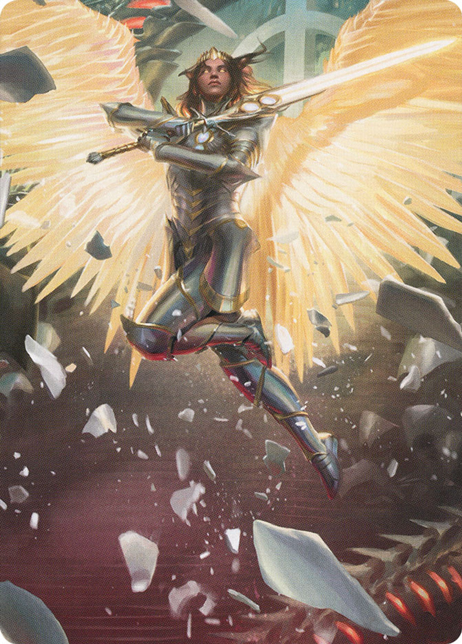 Archangel Elspeth Art Card [March of the Machine Art Series] | Pegasus Games WI