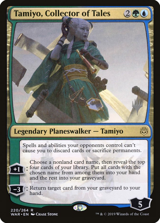 Tamiyo, Collector of Tales (Promo Pack) [War of the Spark Promos] | Pegasus Games WI