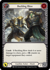 Buckling Blow (Yellow) [U-WTR058] (Welcome to Rathe Unlimited)  Unlimited Rainbow Foil | Pegasus Games WI