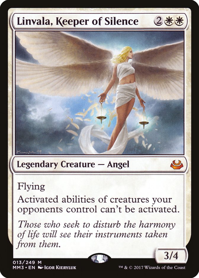 Linvala, Keeper of Silence [Modern Masters 2017] | Pegasus Games WI
