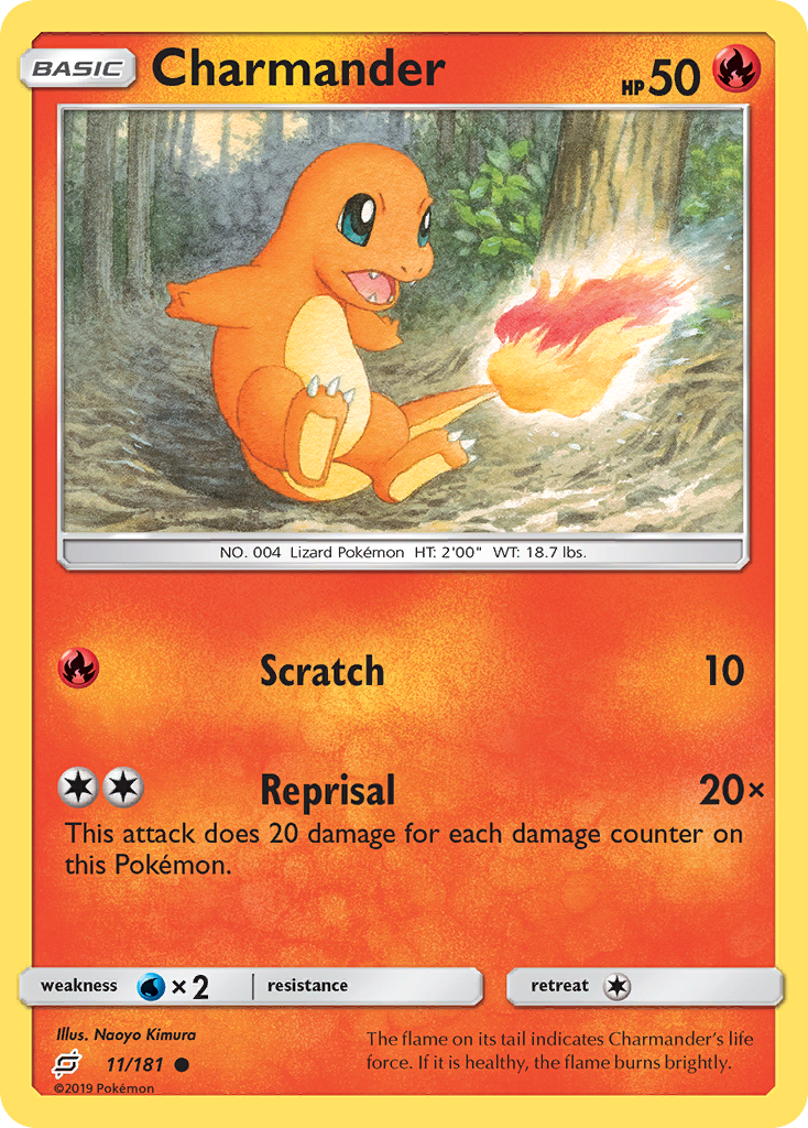 Charmander (11/181) [Sun & Moon: Team Up] | Pegasus Games WI