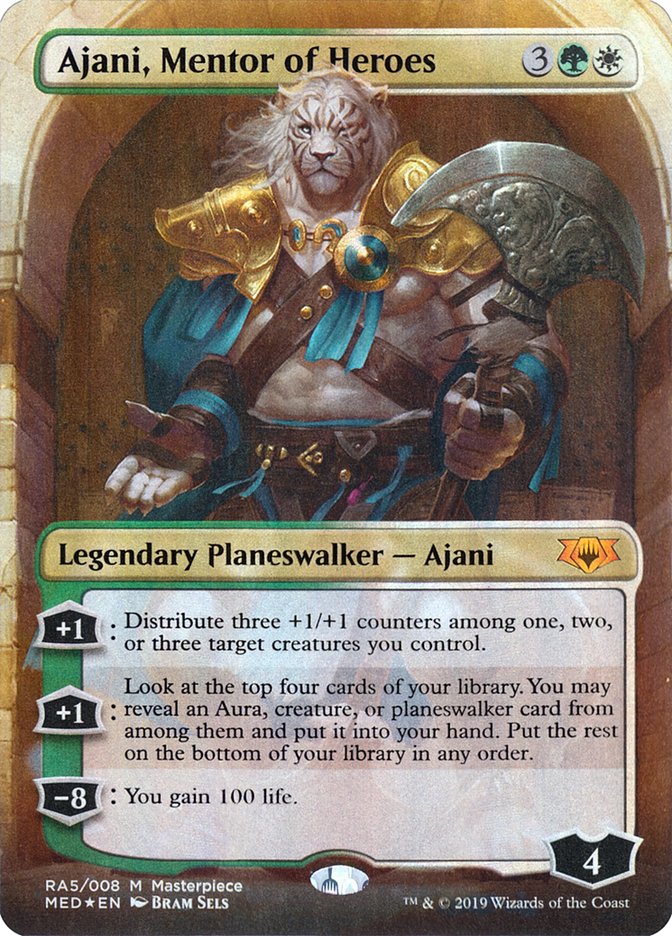 Ajani, Mentor of Heroes [Mythic Edition] | Pegasus Games WI