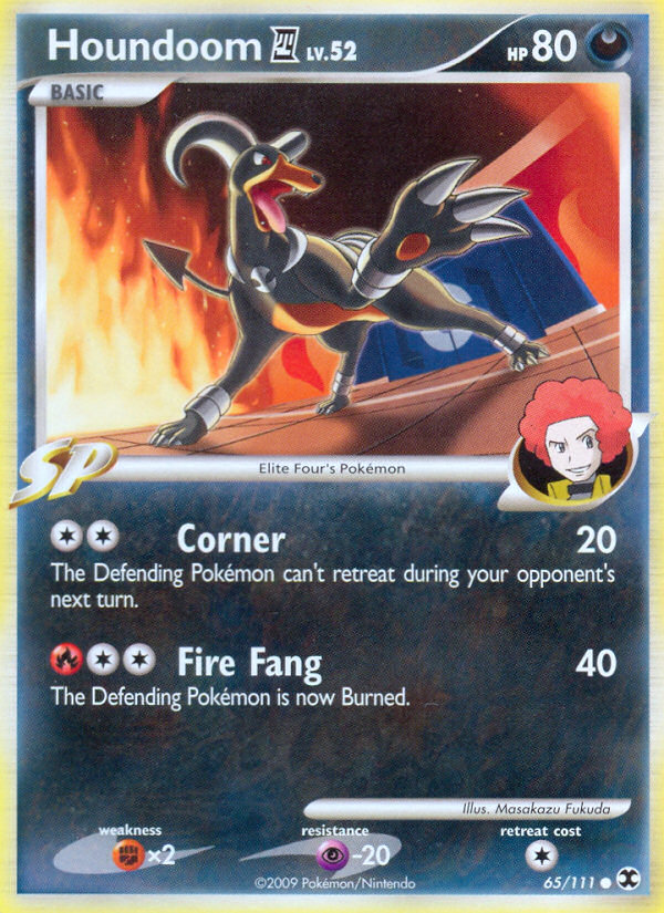 Houndoom (65/111) [Platinum: Rising Rivals] | Pegasus Games WI
