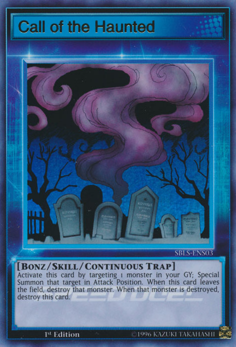 Call of the Haunted (Skill Card) [SBLS-ENS03] Ultra Rare | Pegasus Games WI