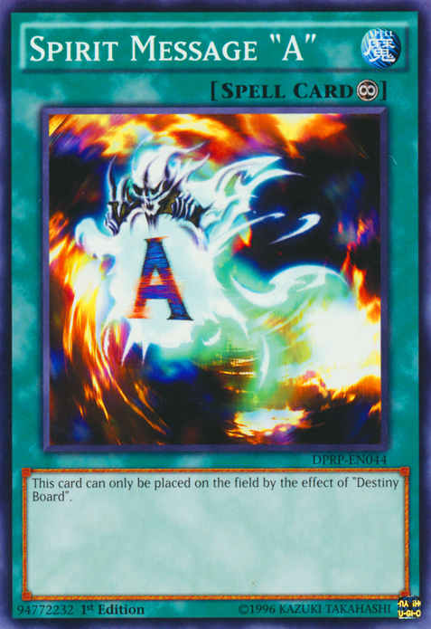 Spirit Message "A" [DPRP-EN044] Common | Pegasus Games WI