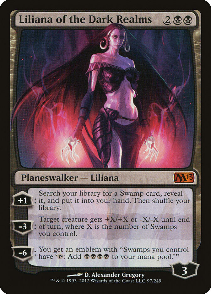 Liliana of the Dark Realms [Magic 2013] | Pegasus Games WI