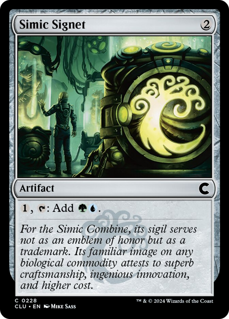 Simic Signet [Ravnica: Clue Edition] | Pegasus Games WI