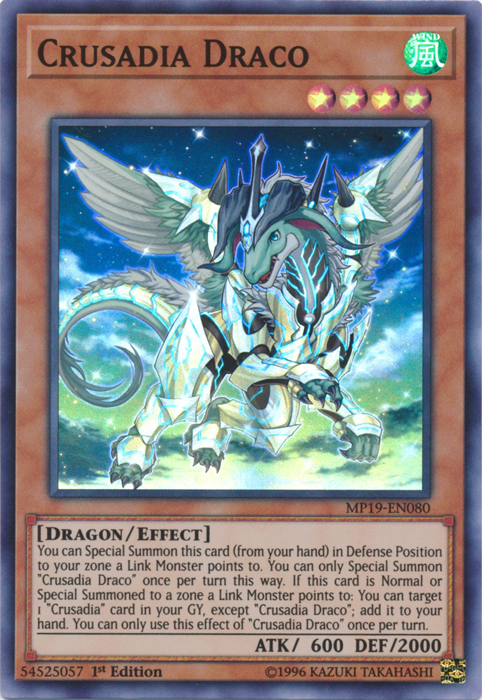 Crusadia Draco [MP19-EN080] Super Rare | Pegasus Games WI