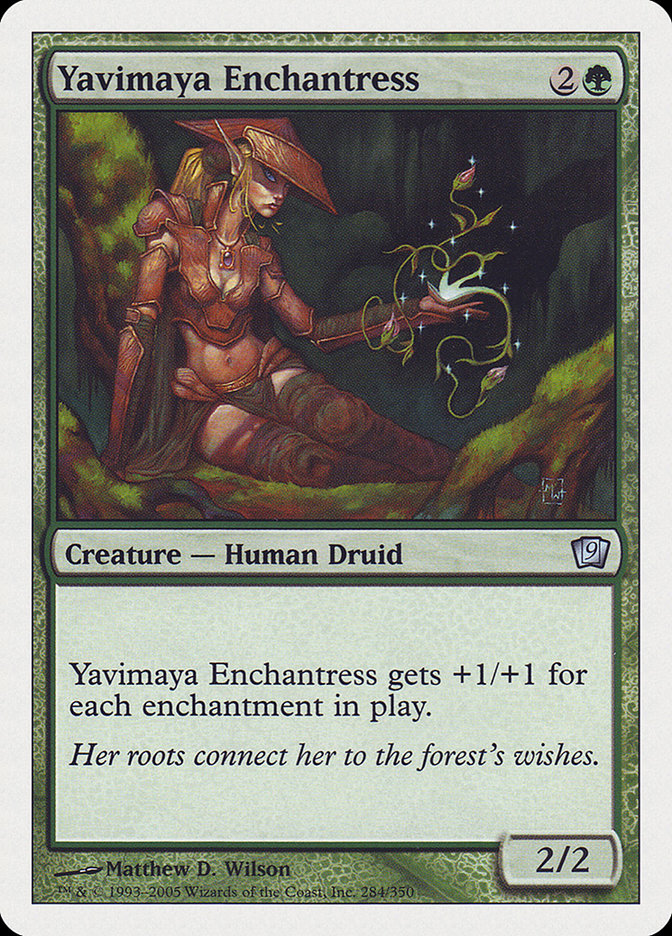 Yavimaya Enchantress [Ninth Edition] | Pegasus Games WI