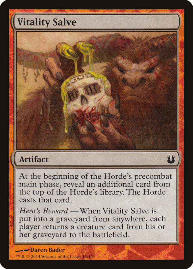 Vitality Salve [Born of the Gods Battle the Horde] | Pegasus Games WI