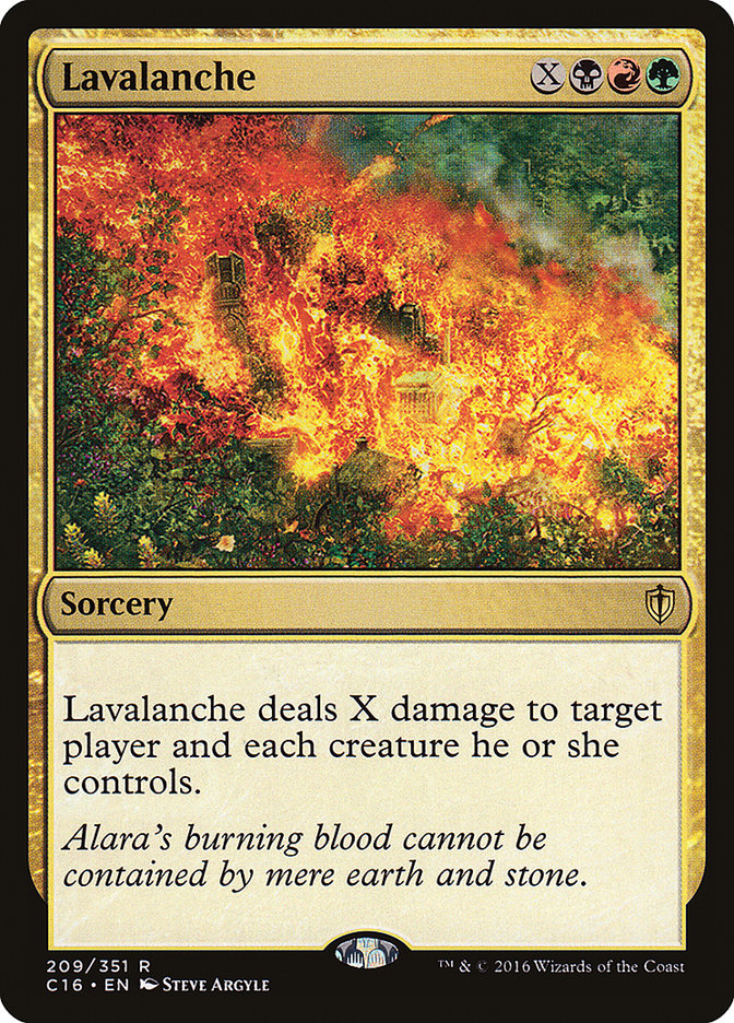 Lavalanche [Commander 2016] | Pegasus Games WI