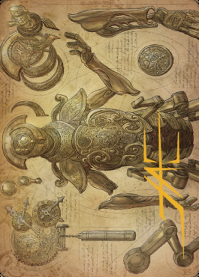 Foundry Inspector Art Card (Gold-Stamped Signature) [The Brothers' War Art Series] | Pegasus Games WI