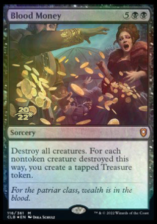 Blood Money [Commander Legends: Battle for Baldur's Gate Prerelease Promos] | Pegasus Games WI