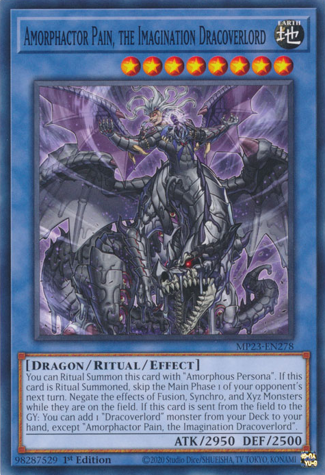 Amorphactor Pain, the Imagination Dracoverlord [MP23-EN278] Common | Pegasus Games WI