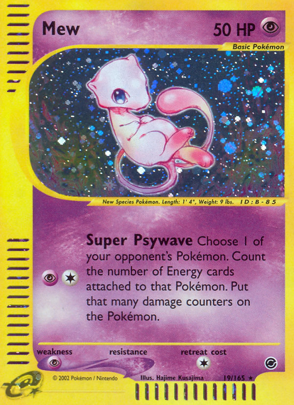 Mew (19/165) [Expedition: Base Set] | Pegasus Games WI