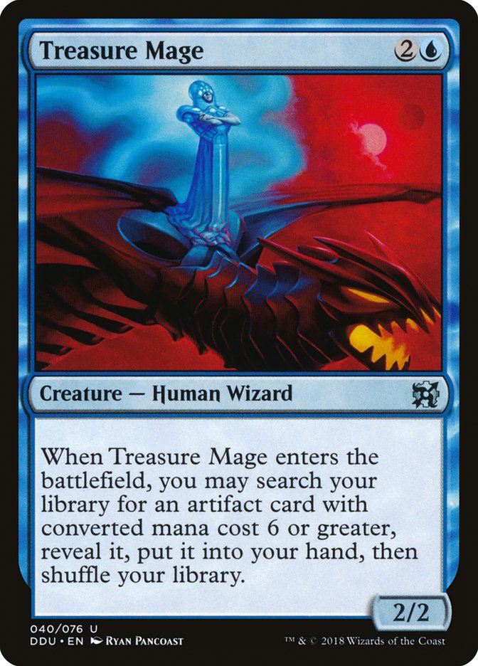 Treasure Mage [Duel Decks: Elves vs. Inventors] | Pegasus Games WI