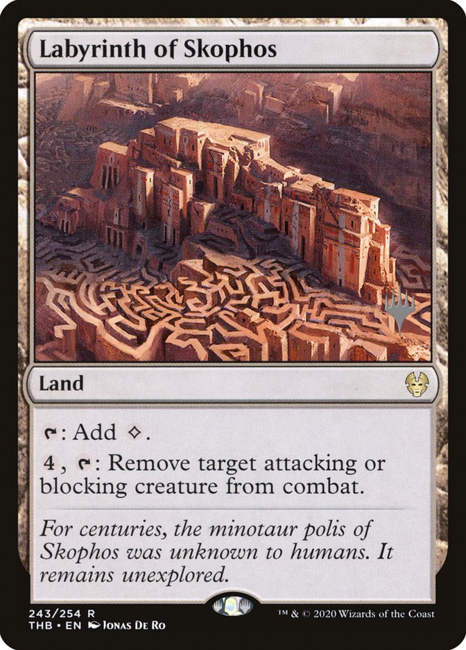 Labyrinth of Skophos (Promo Pack) [Theros Beyond Death Promos] | Pegasus Games WI