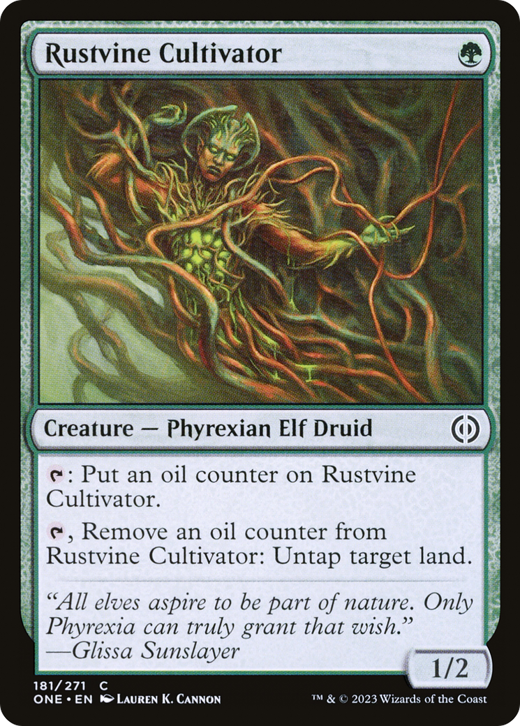 Rustvine Cultivator [Phyrexia: All Will Be One] | Pegasus Games WI