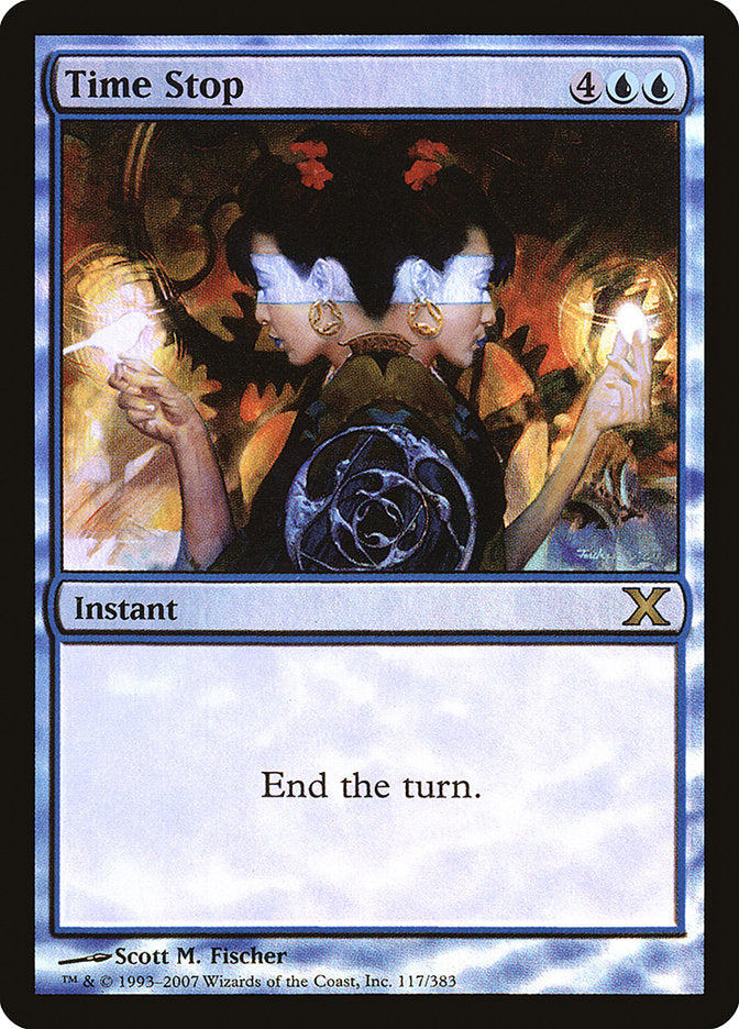 Time Stop (Premium Foil) [Tenth Edition] | Pegasus Games WI