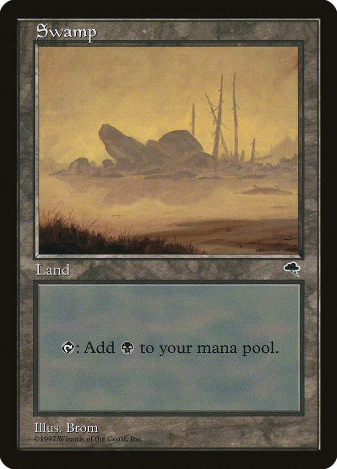 Swamp (Large Jutting Stone) [Tempest] | Pegasus Games WI