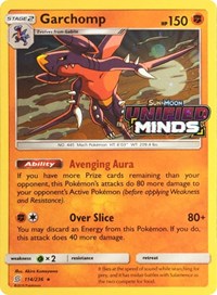 Garchomp (114/236) (Cosmos Holo) [Sun & Moon: Unified Minds] | Pegasus Games WI