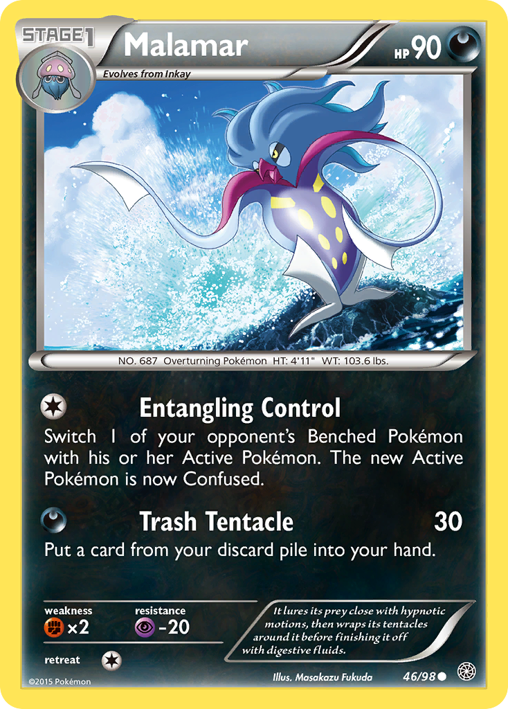 Malamar (46/98) [XY: Ancient Origins] | Pegasus Games WI