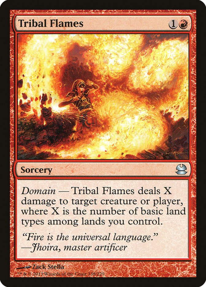 Tribal Flames [Modern Masters] | Pegasus Games WI