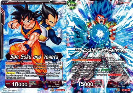 Son Goku and Vegeta // SSB Gogeta, Fusion Perfected [BT6-001] | Pegasus Games WI