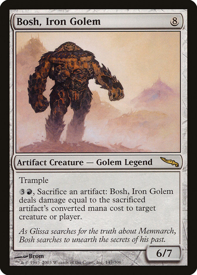 Bosh, Iron Golem [Mirrodin] | Pegasus Games WI