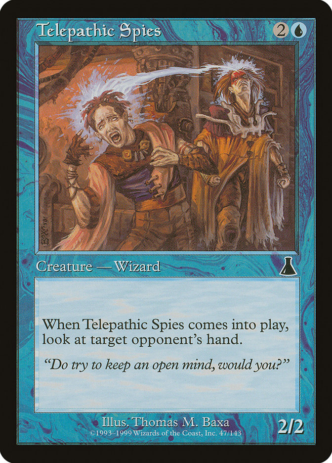 Telepathic Spies [Urza's Destiny] | Pegasus Games WI